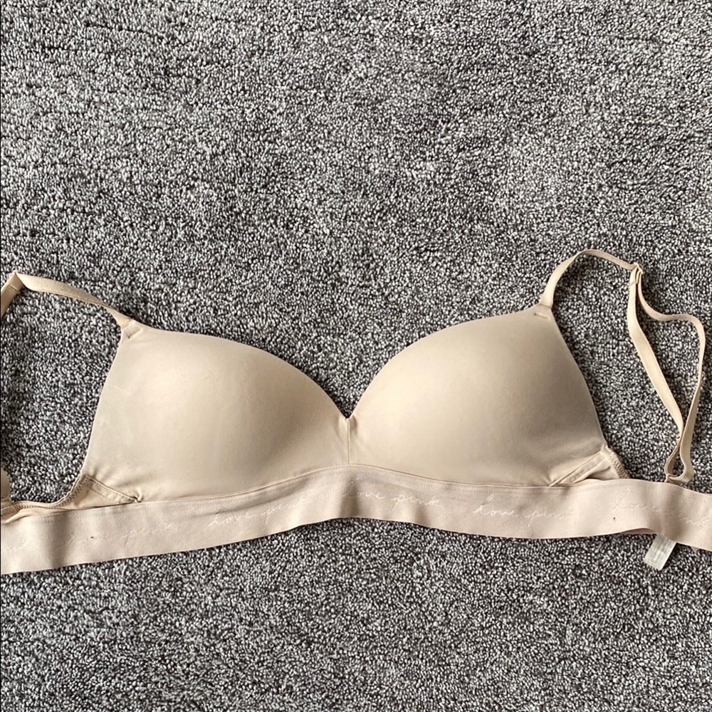 Pink 32D padded bra